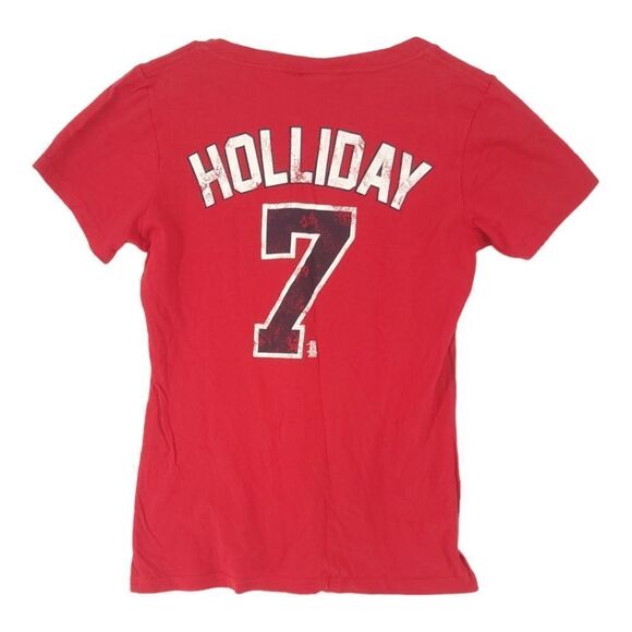 Cardinals Medium T-shirt #7 Holliday - Picture 2 of 8